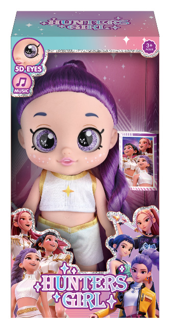 K POP Witch Hunt Girl Group Music Doll Halloween Pumpkin Broom Vinyl Figurine Tiger Umbrella Cute Collectible Toy For Fans Party Decoration Gift