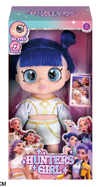 K POP Witch Hunt Girl Group Music Doll Halloween Pumpkin Broom Vinyl Figurine Tiger Umbrella Cute Collectible Toy For Fans Party Decoration Gift