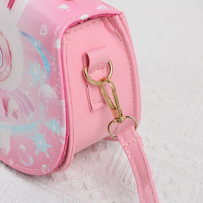 kpop girl group witch hunt theme cute zero wallet anime style kids pearl crossbody bag portable storage pouch for small items stationery cosmetics and daily accessories